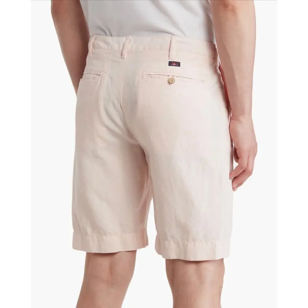Faherty Malibu Linen Cotton Pink Chino 9